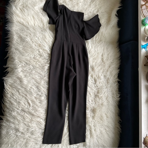 Eliza J Cold‎ Shoulder Jumpsuit Black - Picture 5 of 5